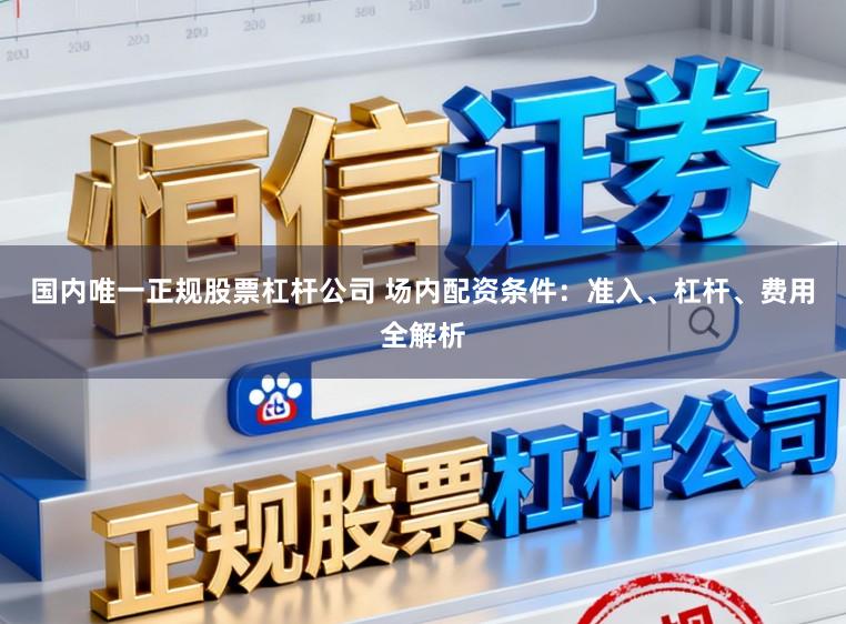 国内唯一正规股票杠杆公司 场内配资条件:准入、杠杆、费用全解析