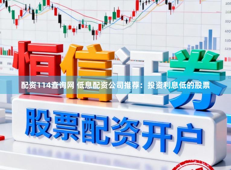 配资114查询网 低息配资公司推荐：投资利息低的股票