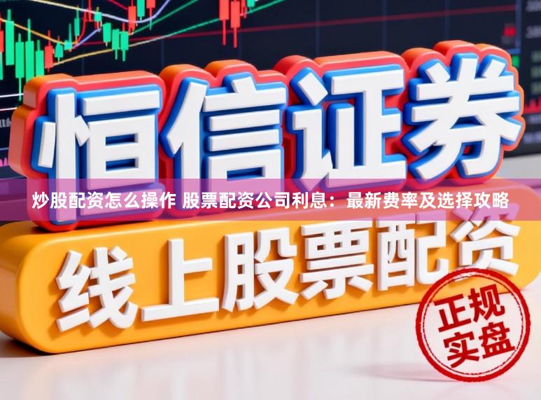 炒股配资怎么操作 股票配资公司利息：最新费率及选择攻略