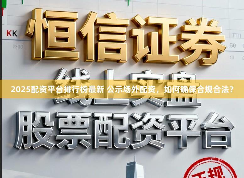 2025配资平台排行榜最新 公示场外配资，如何确保合规合法？