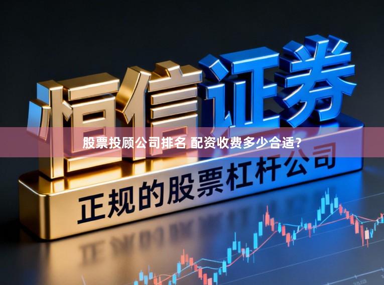 股票投顾公司排名 配资收费多少合适？
